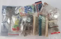 Gói linh kiện điện tử tổng hợp, Led, diode, transistor, tụ hóa, tụ gốm